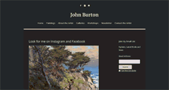 Desktop Screenshot of burtonartstudio.com